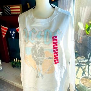 AC/DC Crewneck Xl